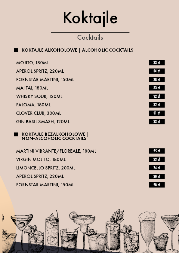 Menu - Restauracja Sante