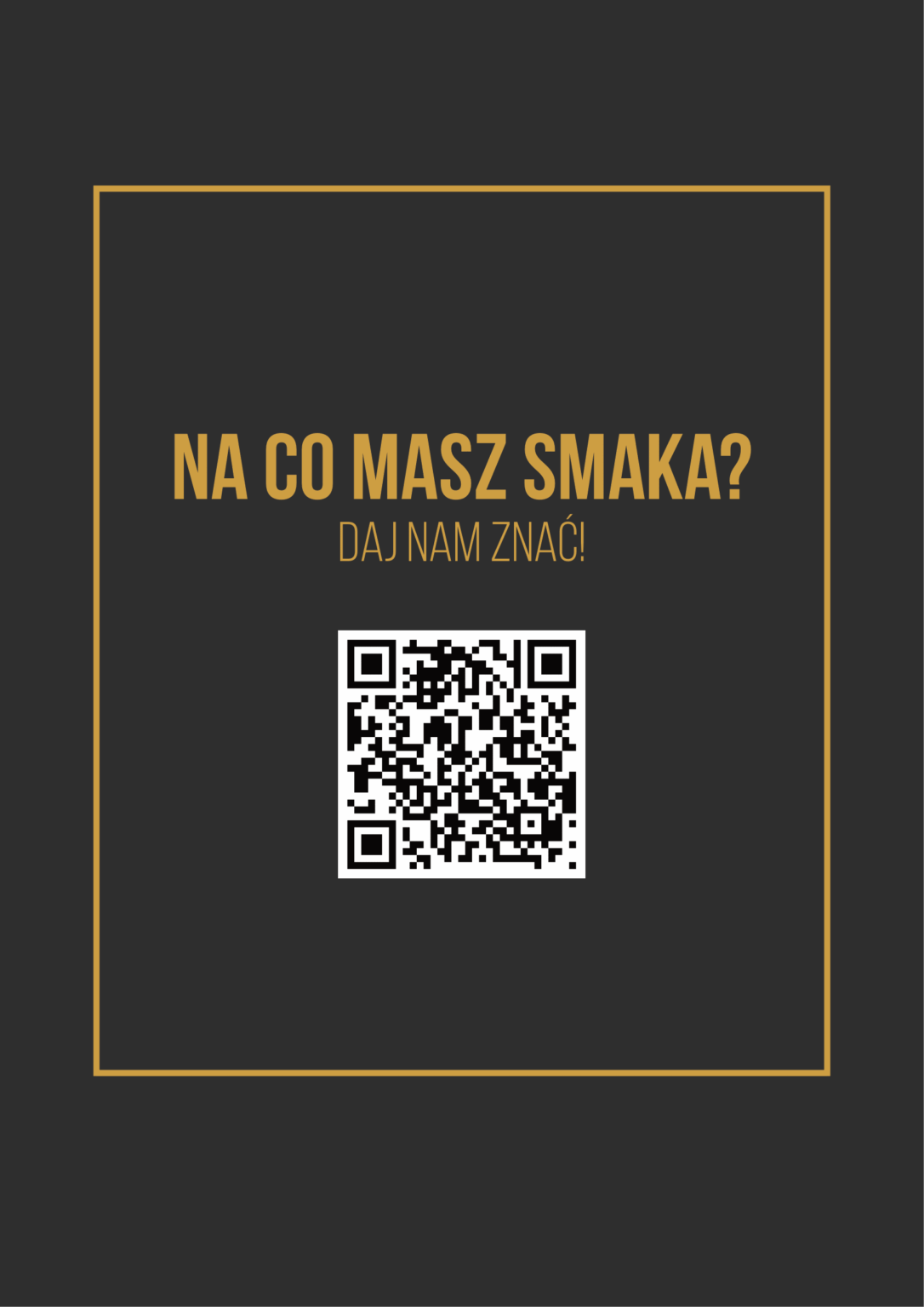 Menu - Restauracja Sante