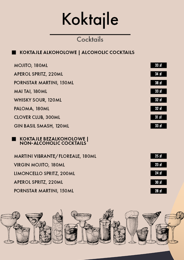 Menu - Restauracja Sante