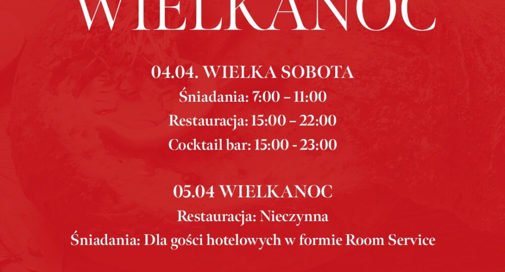 Wielkanoc w&nbsp;Restauracji Sante